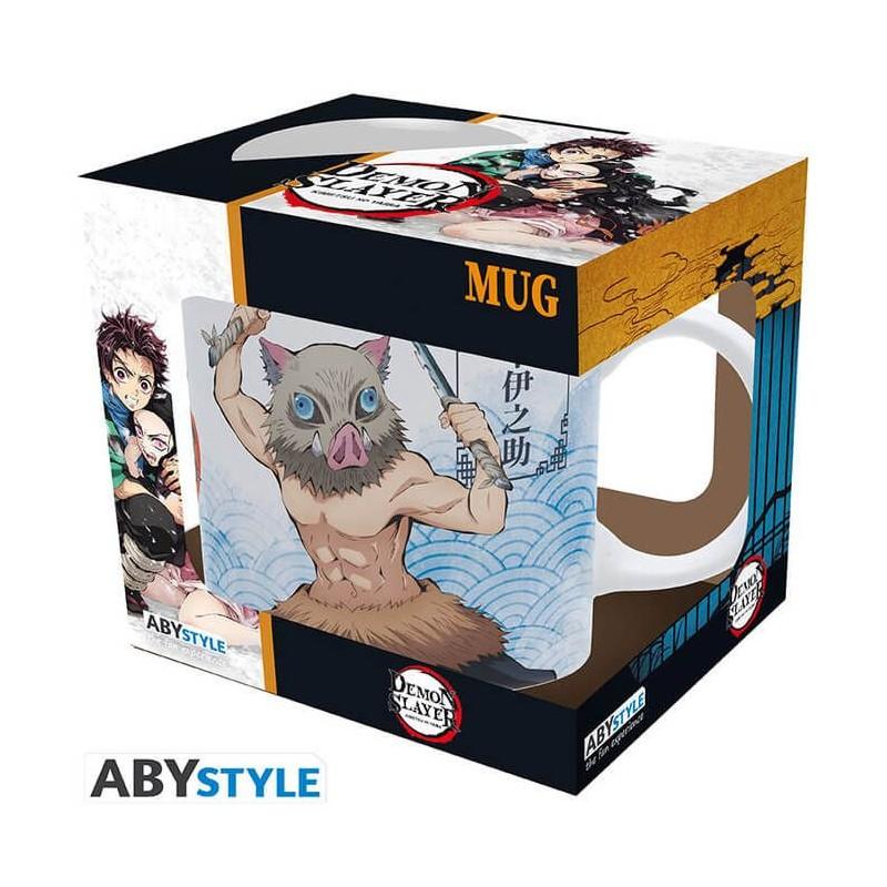 taza demon slayer zenitsu e inosuke 320 ml