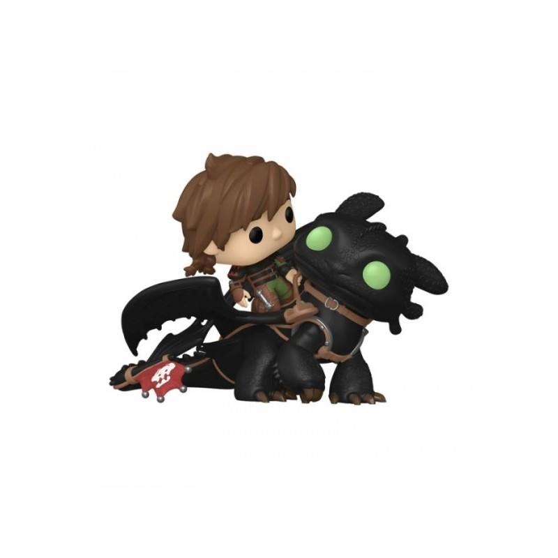 Funko POP Hiccup con Desdentao 123 Cómo Entrenar A Tu Dragón