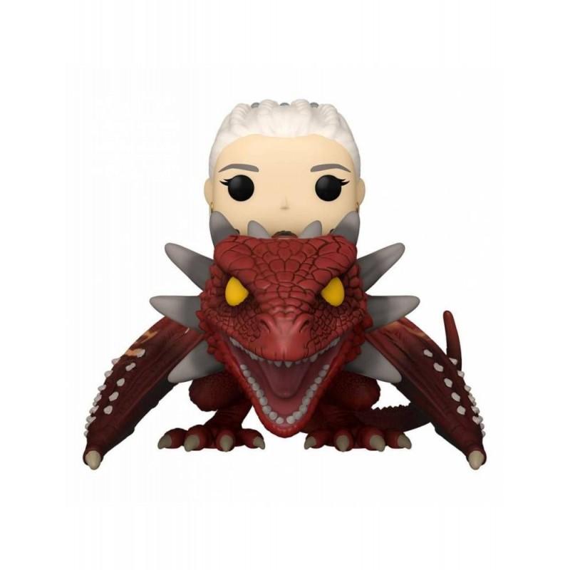 Funko POP Rhaenys Targaryen con Meleys 124 Juego De Tronos La Casa Del Dragón