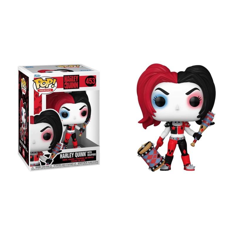Funko POP Harley Quinn con armas 453 Harley Quinn DC Cómics