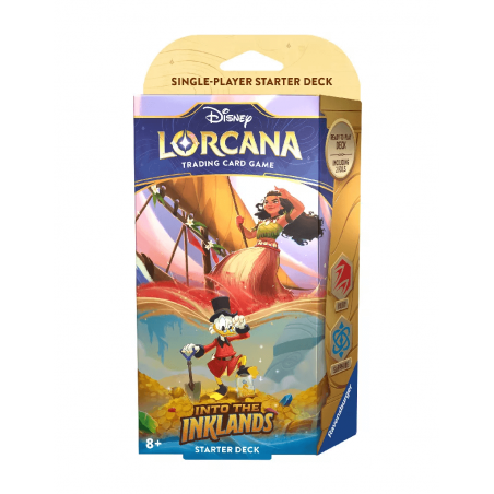 Disney Lorcana: Into the Inklands - Starter Deck Amber & Emerald Ruby & Sapphire