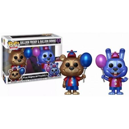 Pack Funko POP Freddie y Bonnie con globo Five Nights at Freddy's