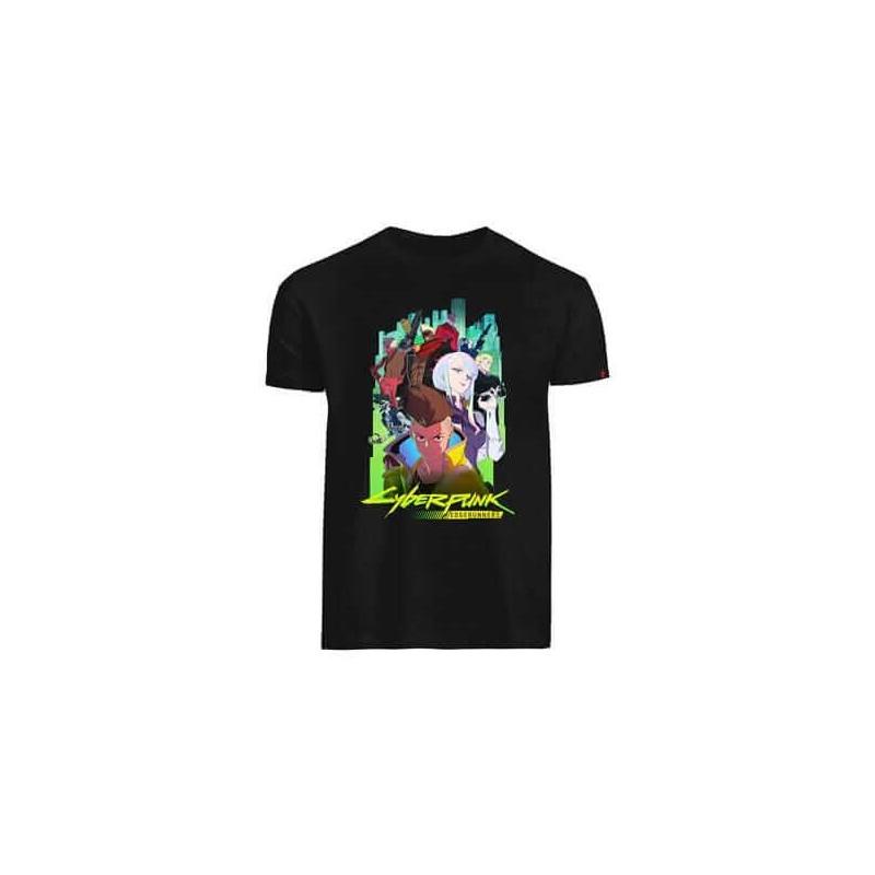 Cyberpunk Edgerunners Camiseta Team