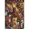 Poster Baloncesto Superstars