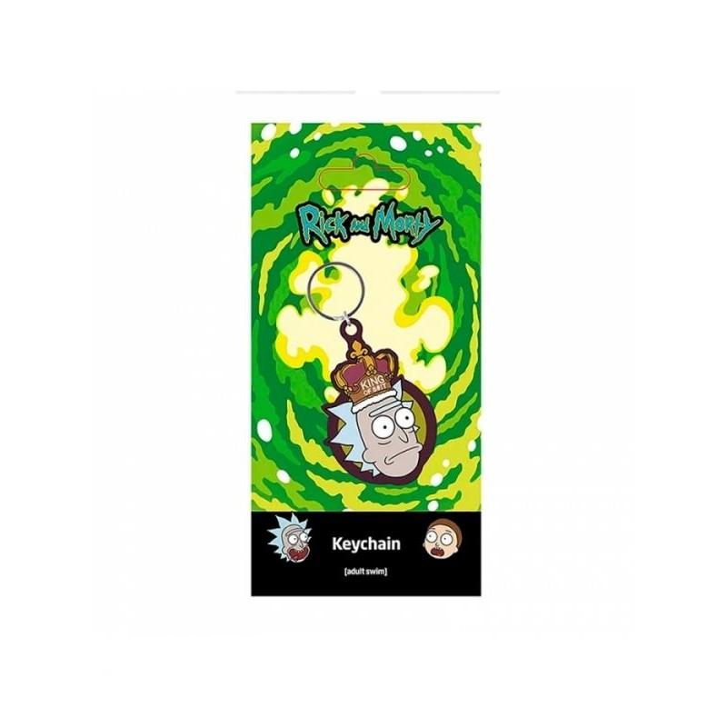 Llavero Rick rey Rick y Morty