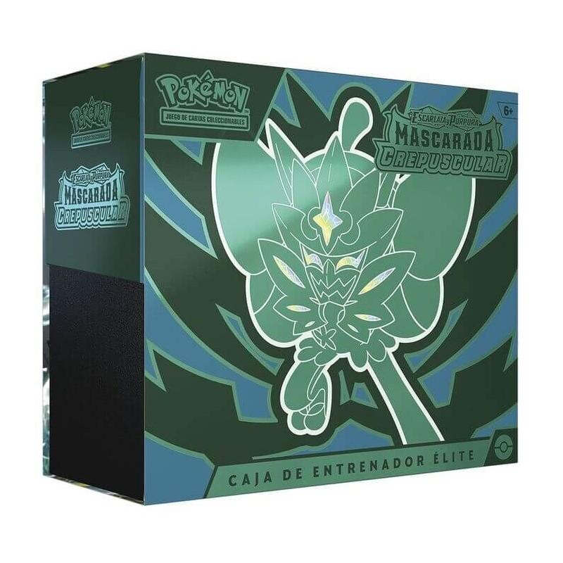 Caja de entrenador elite Pokemon Mascarada Crepuscular Español