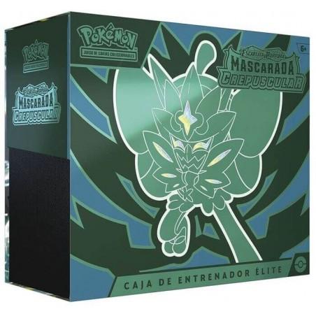 Caja de entrenador elite Pokemon Mascarada Crepuscular Español