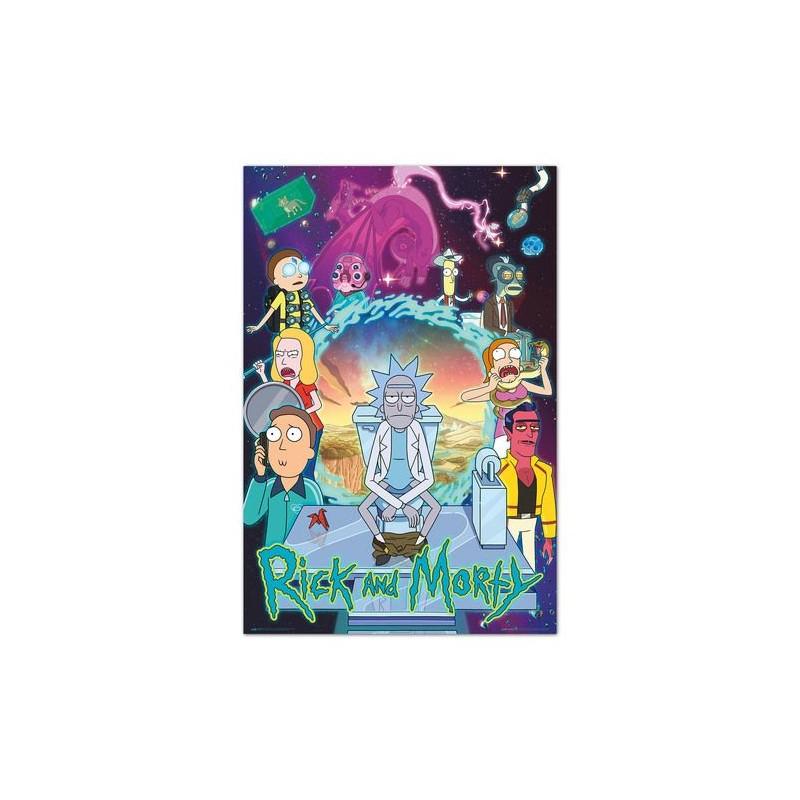 Poster Rick y Morty season 4