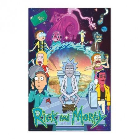 Poster Rick y Morty season 4