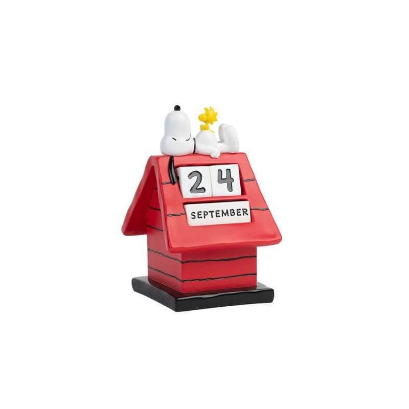 Calendario Perpetuo 3D Snoopy Doghouse
