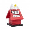 Calendario Perpetuo 3D Snoopy Doghouse