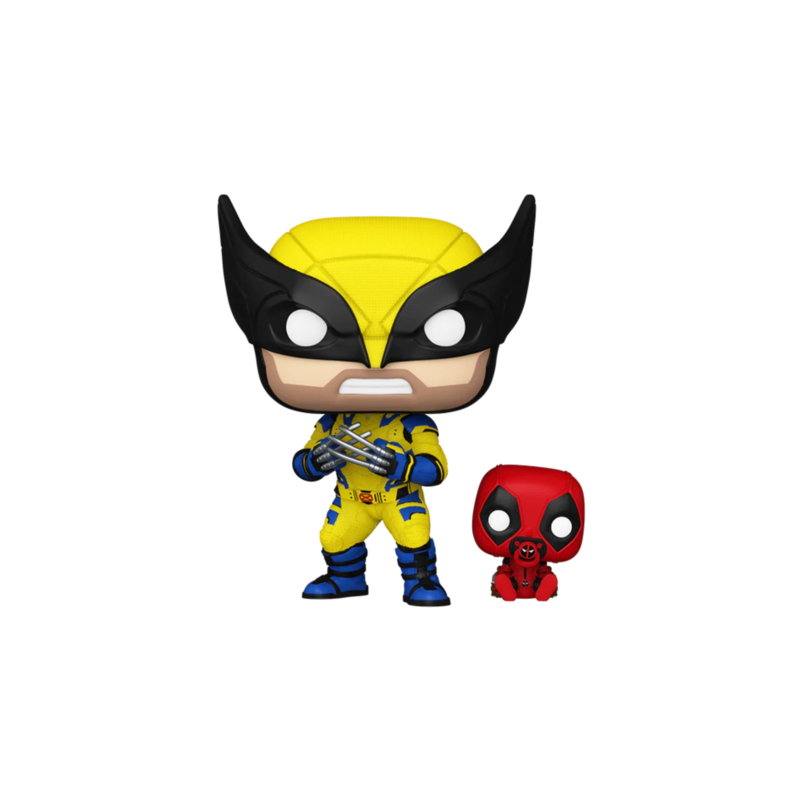 Funko POP Wolverine con Babypool 1403 Deadpool 3