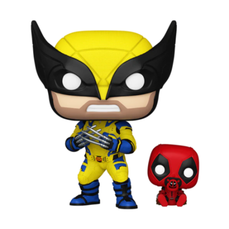 Funko POP Wolverine con Babypool 1403 Deadpool 3
