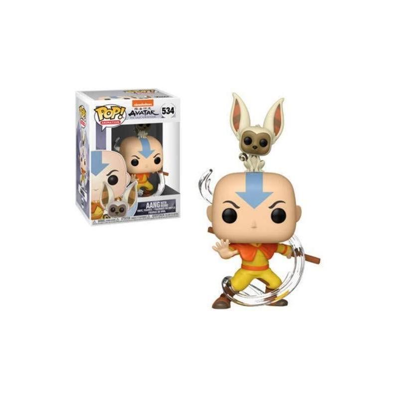 Funko POP Aang con Momo 534 Avatar: La leyenda de Aang