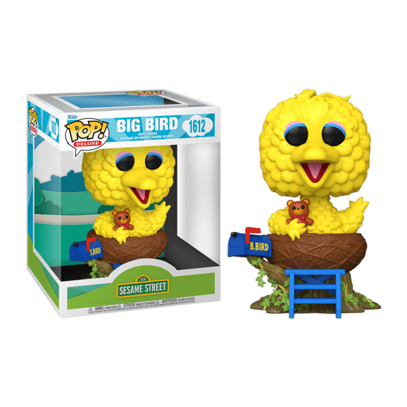 Funko POP Big Bird in Nest 1612 Deluxe Barrio Sésamo