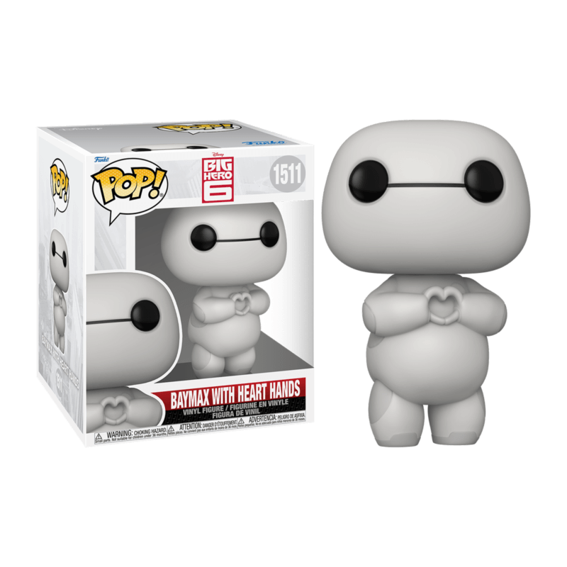 Funko POP Baymax With Hearts Hands 1511 Big Hero Six
