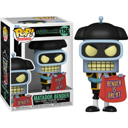 Funko POP Matador Bender 1756 Futurama