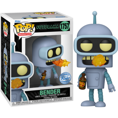 Funko POP Bender 1757 Futurama