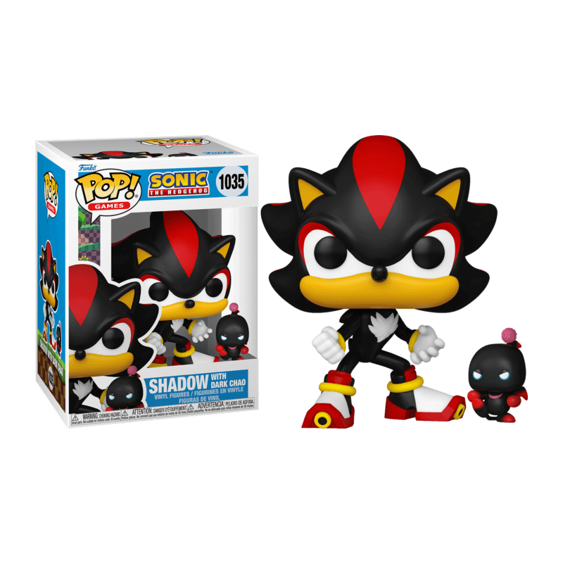 Funko POP Shadow with Dark Chao 1035 Sonic