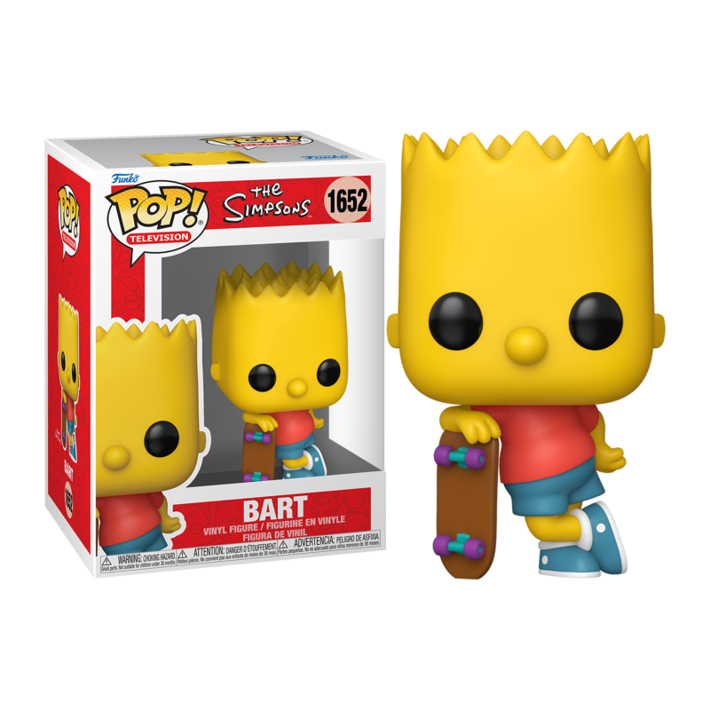 Funko POP Bart con skate 1652 The Simpsons