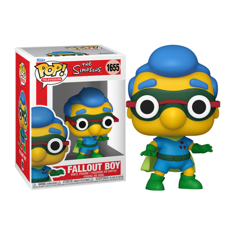 Funko POP Milhouse Fallout boy 1655 The Simpsons