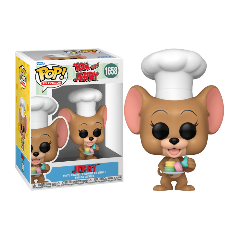 Funko POP Jerry con macaroons 1658 Tom y Jerry