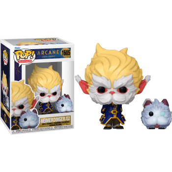 Funko POP Heimerdinger con Poro 1605 Arcane:…