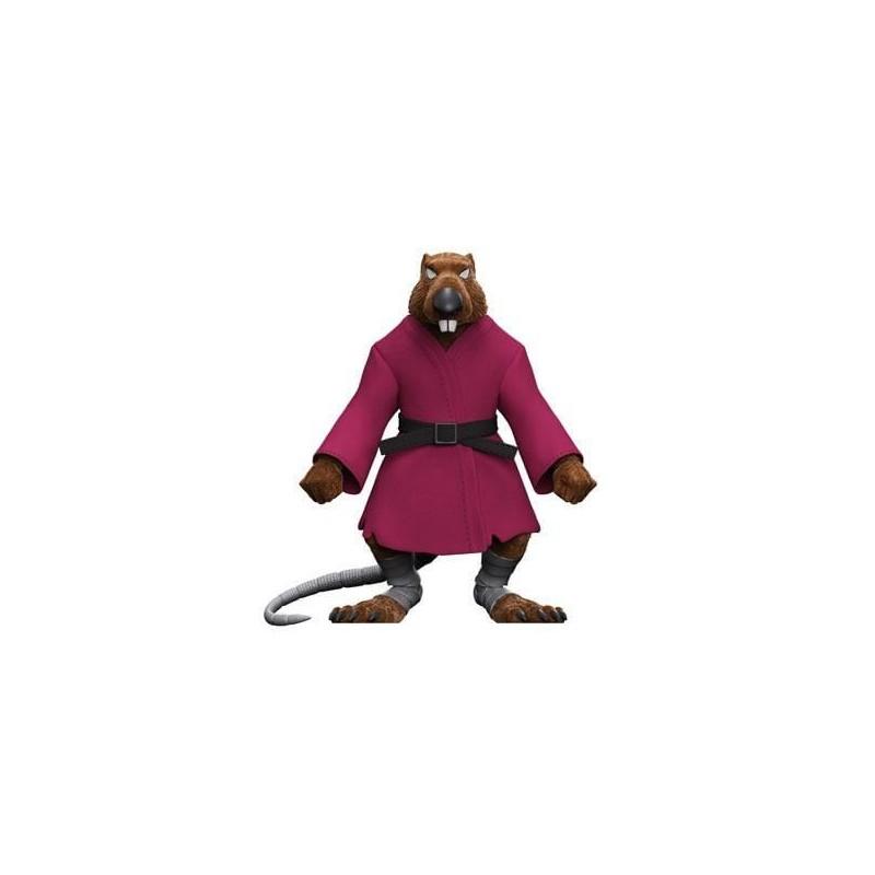 Tortugas Ninja Figura Ultimates Splinter (Flocked) 18 cm