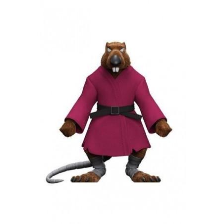 Tortugas Ninja Figura Ultimates Splinter (Flocked) 18 cm