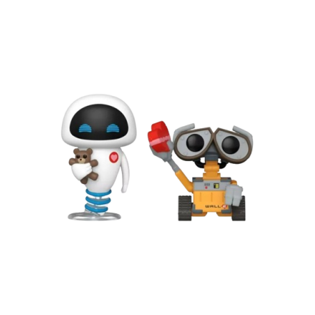 Funko POP Pack figura de Eva y Wall-e (San Valentín) Disney