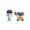 Funko POP Pack figura de Eva y Wall-e (San Valentín) Disney