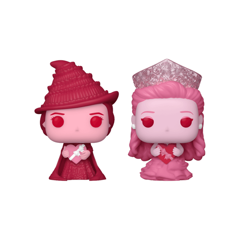 Funko POP Pack Llavero Elphaba y Glinda (San Valentin) Wicked
