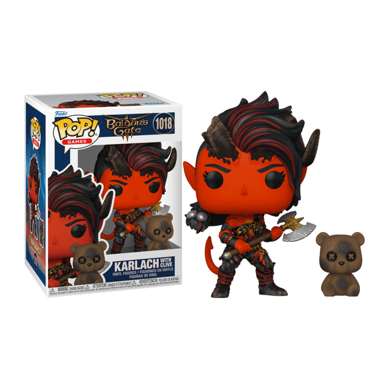 Funko POP Karlach con Clive 1018 Baldur's Gate 3