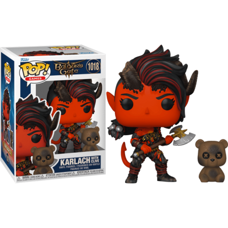 Funko POP Karlach con Clive 1018 Baldur's Gate 3