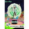 Figura Rick y Morty Diorama PVC D-Stage Rick 14 cm