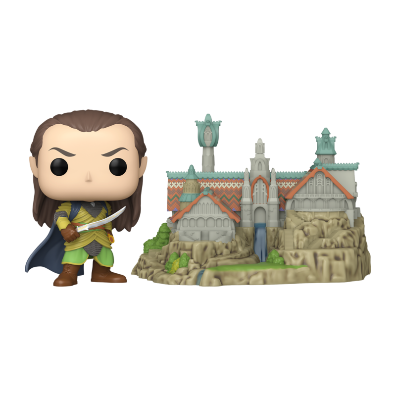 Funko POP Elrond with Rivendell Señor de los Anillos