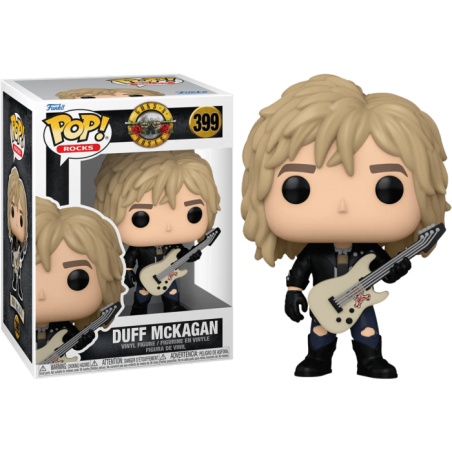 Funko POP Duff McKagan 399 (1980's) Guns and Roses