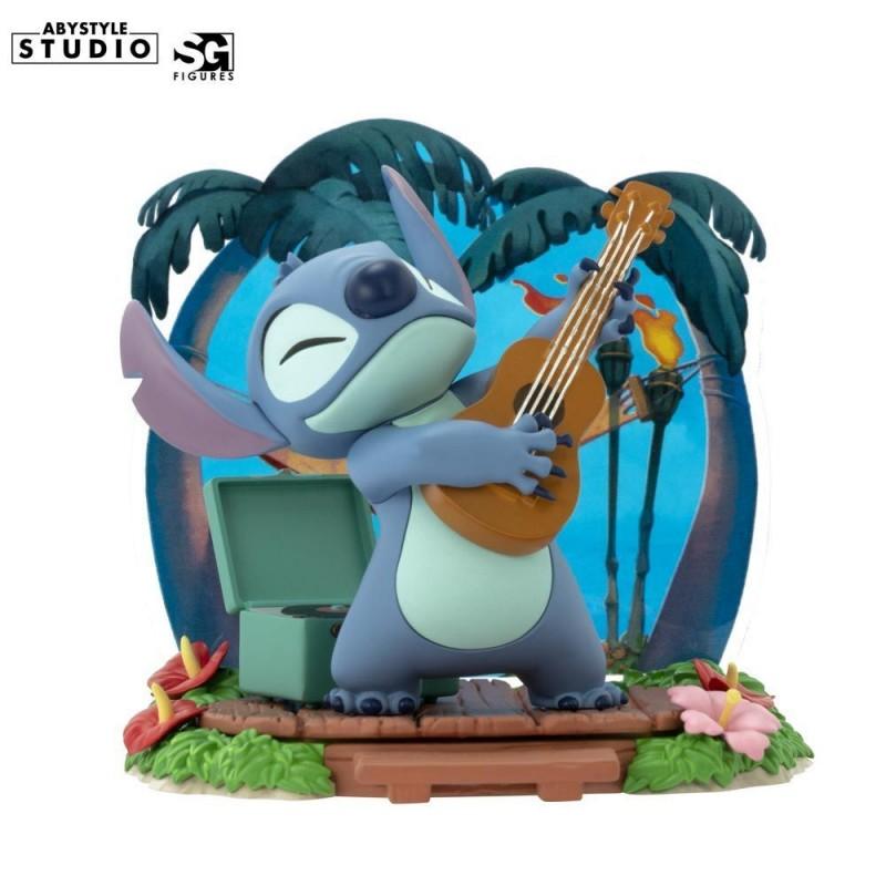 Figura Guitar Stitch Disney Classics