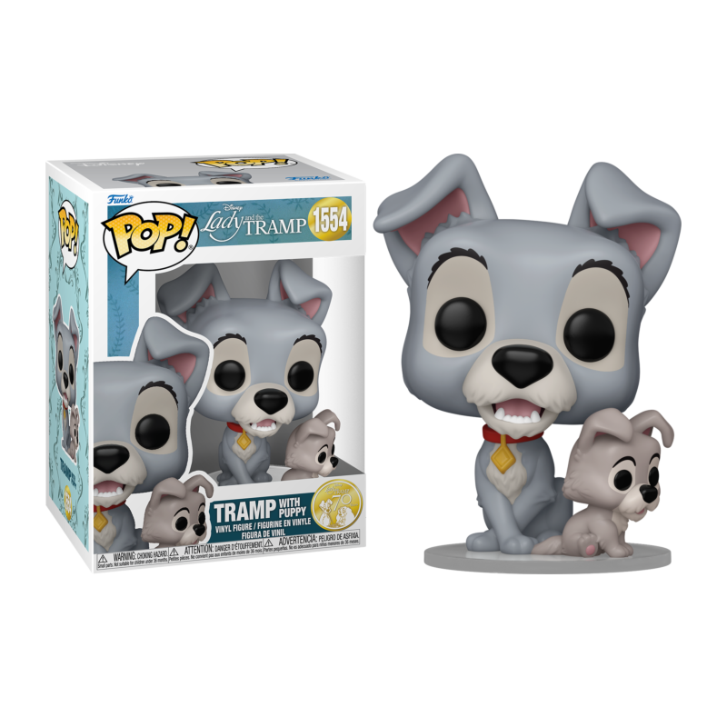 Funko POP Golfo con Cachorro 1554 La Dama y el Vagabundo (1955) 70º Aniversario