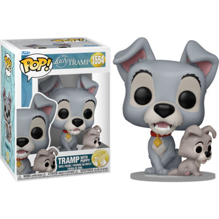 Funko POP Golfo con Cachorro 1554 La Dama y el Vagabundo (1955) 70º Aniversario
