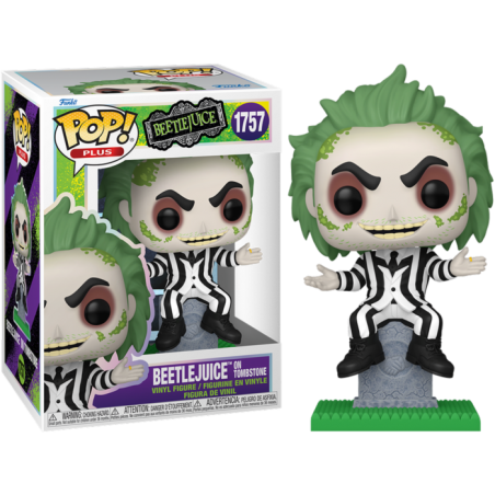 Funko POP Beetlejuice sobre Tumba 1757 Beetlejuice