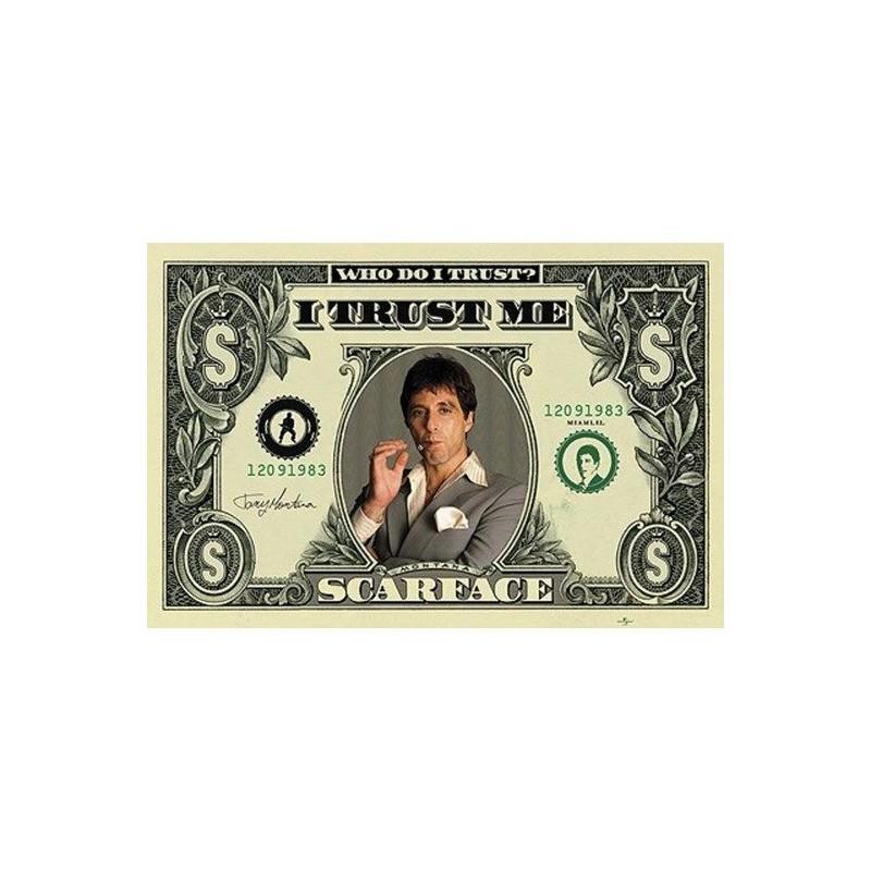 Poster Scarface Dolar