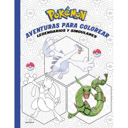 Pokemon aventuras para colorear Legendarios y singulares