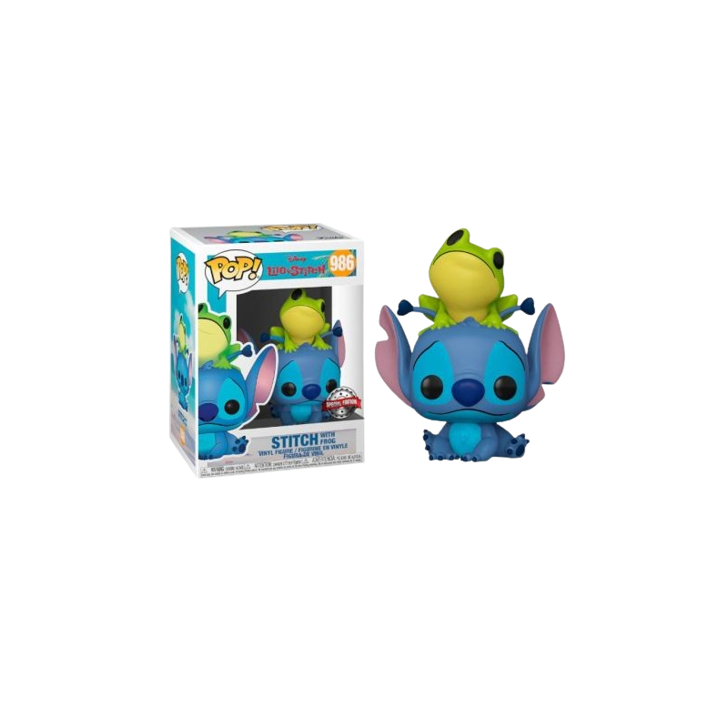 Funko POP Stitch con Rana 986 Lilo y Stitch