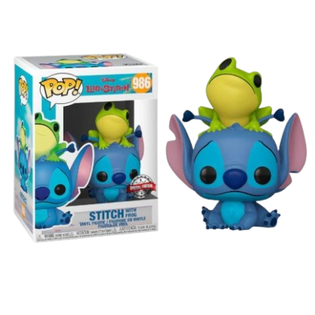 Funko POP Stitch con Rana 986 Lilo y Stitch