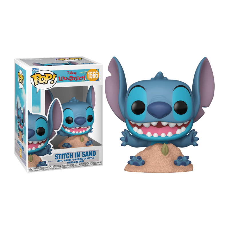 Funko POP Stitch en la arena 1566 Lilo y Stitch