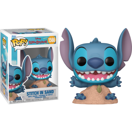 Funko POP Stitch en la arena 1566 Lilo y Stitch