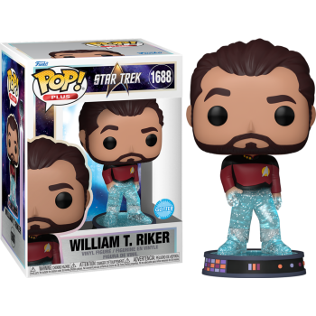 Funko POP William T. Riker sobre la plataforma de…