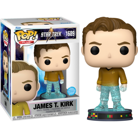Funko POP James T. Kirk sobre la plataforma de transporte 1689 Star Trek