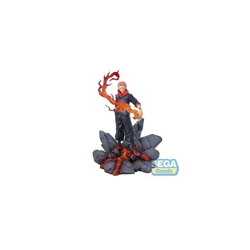 Figura Jujutsu Kaisen Estatua Luminasta PVC Sukuna Fuga 23 cm
